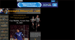 Desktop Screenshot of inzaghi.00server.com