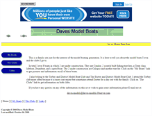 Tablet Screenshot of daves-models.00server.com