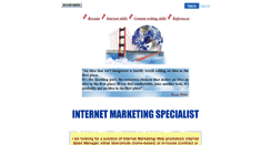 Desktop Screenshot of internetmarketingspecialist.00server.com