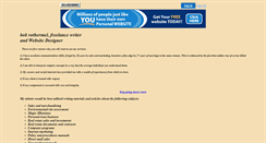 Desktop Screenshot of i-write-4-u.00server.com