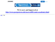 Tablet Screenshot of comic-academic.00server.com