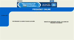 Desktop Screenshot of frequencysound.00server.com
